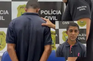Preso homem suspeito de ameaçar dois delegados nas redes sociais em Teresina (Foto: Divulgação/Polícia Civil)