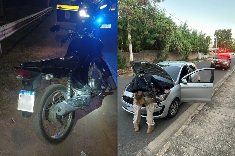PRF apreende veículos com sinais de adulteração durante fiscalizações em Teresina