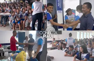 Projeto leva bordado em ponto cruz para escolas de Buriti dos Lopes (Foto: Reprodução)