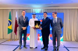 Rafael Fonteles apresenta 16 projetos no Catar e destaca Nordeste na energia limpa (Foto: Reprodução)