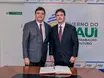 Rafael Fonteles transmite cargo de governador a Severo Eulálio para viagem a China