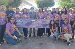 Santa Rosa do Piauí realiza blitz em alusão o dia do combate  ao abuso sexual infantil (Foto: Reprodução - Redes sociais)