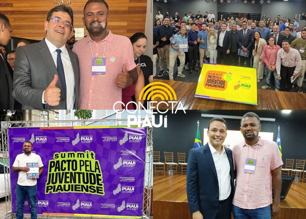 Secretário de Juventude de Eliseu Martins participa do Summit Pacto pela Juventude Piauiense