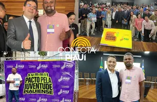 Secretário de Juventude de Eliseu Martins participa do Summit Pacto pela Juventude Piauiense (Foto: Reprodução)