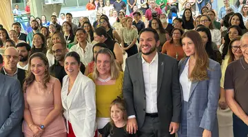 Secretário Washington Bandeira inaugura reforma da sede da Seduc (Foto: Conecta Piauí)