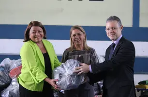 Sejus-PI entrega 2 mil kits para pessoas em vulnerabilidade social (Foto: Reprodução)