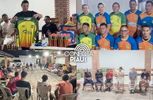 Seleção de Futebol de Buriti dos Lopes recebe uniformes e equipamentos (Foto: Reprodução) Seleção de Futebol de Buriti dos Lopes recebe uniformes e equipamentos (Foto: Reprodução)