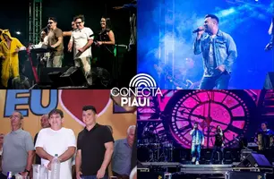 Show de aniversário de Bom Princípio do Piauí reúne multidão e grandes atrações (Foto: Reprodução)