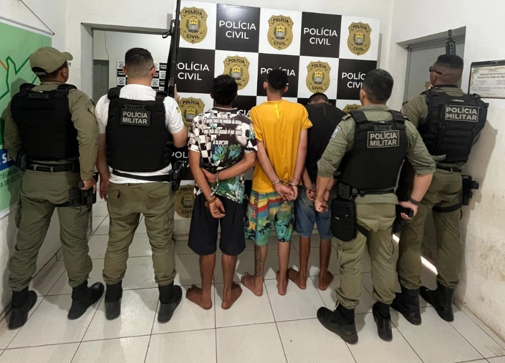 'Sossegado' e comparsa são presos após tentativa de assalto em Luzilândia