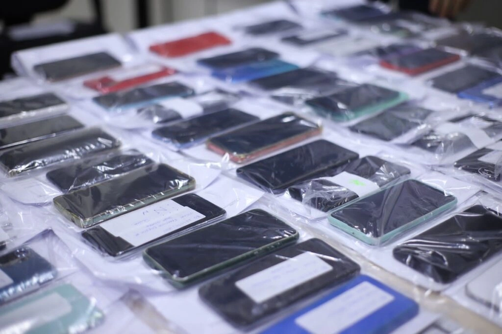 SSP-PI convoca 105 para restituição de aparelhos celulares recuperados em Teresina