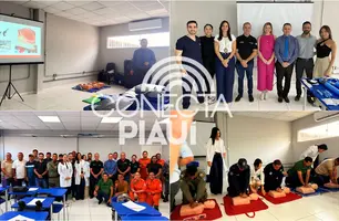 Subsecretário Jetan Pinheiro coordena o curso 'Segurança que Salva' (Foto: Reprodução)