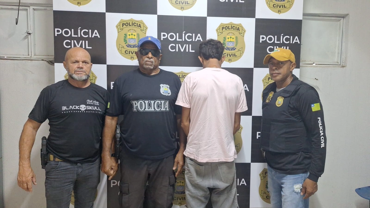 Suspeito de furtar comércios é preso pela Polícia Civil em Teresina