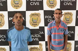Suspeitos de série de furtos seguidos de arrombamentos são presos em Teresina (Foto: Divulgação/Polícia Civil)