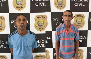 Suspeitos de série de furtos seguidos de arrombamentos são presos em Teresina (Foto: Divulgação/Polícia Civil)