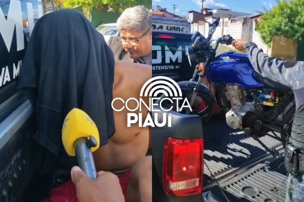Suspeitos são detidos após serem flagrados fazendo 'grau' em Teresina