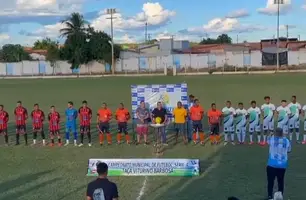 Taça Viturino Barbosa tem abertura oficial no Estádio Fialhão em Simplício Mendes (Foto: Reprodução - Redes sociais)