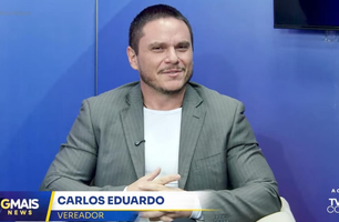 Vereador Carlos Eduardo questiona privatização da Agespisa (Foto: TV Conecta PI)