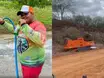 Vídeo: jovem morre após tombamento de rolo compactador no Sul do Piauí