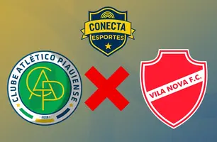 Vila Nova x Atlético-PI (Foto: Reprodução)