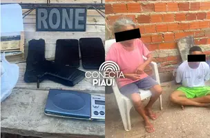 Vovó do Tráfico’: Polícia desmonta ponto de venda de drogas em Teresina (Foto: Reprodução)