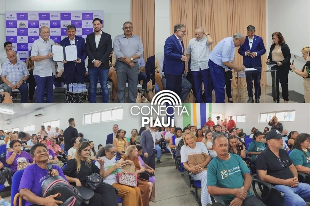 Wellington Dias participa de cerimônia de adesão do 'Acredita no Primeiro Passo'