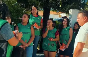 Ação mobiliza juventude de Alvorada na conscientização sobre os riscos das queimadas (Foto: Reprodução-redes sociais)