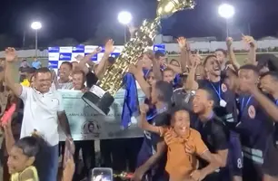 Ajax é campeão do Torneio de Futebol Série A de Simplício Mendes (Foto: Reprodução/Redes Sociais)