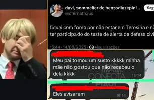 Alerta teste da Defesa Civil (Foto: Reprodução/Redes Sociais)