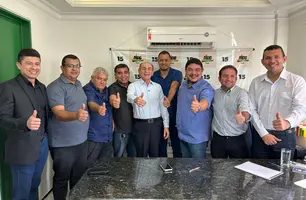 Após adesão de todos os vereadores de Parnaíba, Marcelo Castro recebe apoio de parlamentares de Altos (Foto: Reprodução)
