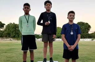 Após ser resgatado de sequestro, adolescente compete nos Jogos Escolares Piauienses (Foto: Reprodução)