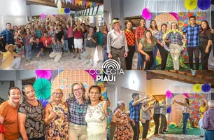 Arraiá com idosos marca programação do SCFV em Eliseu Martins (Foto: Reprodução)