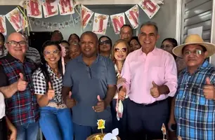 Arraial anima UBS e Departamento de Tributos em Pau D'Arco do Piauí (Foto: Reprodução)