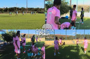 Atlético Piauiense intensifica treinos para semifinal do Brasileirão Feminino A3 (Foto: Conecta Piauí)