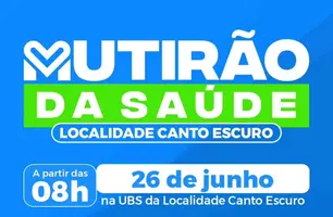 Beneditinos realiza mutirão de saúde (Foto: Reprodução-redes sociais)