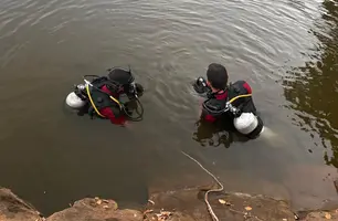 Bombeiros resgatam corpo de vítima de afogamento em Pajeú do Piauí (Foto: CBMP)