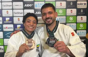 Brasil fatura prata e bronze no 3º dia do Mundial de Judô na Hungria (Foto: Beatriz Riscado/CBJ)