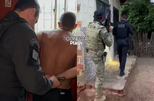 'Caça-Rato', líder de facção de Campo Maior é preso em operação do Draco (Foto: Reprodução/SSP)