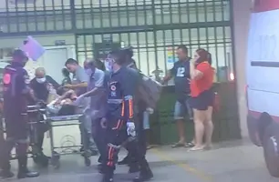 Casal é baleado durante tentativa de assalto na zona Norte de Teresina (Foto: Repórter 12/Conecta Piauí)