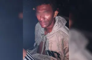 'Chico Grude' é preso após agredir companheira em Demerval Lobão (Foto: Reprodução)