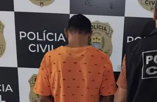Condenado por estupro de vulnerável é preso no Centro em Campo Maior (Foto: Reprodução)