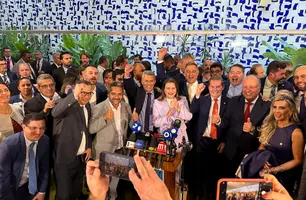 Conecta Piauí (Foto: Presidente da Câmara dos Deputados e lideranças do PRD.)