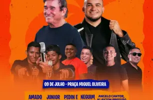 Confira as principais atrações musicais no aniversário de Palmeira do Piauí (Foto: Reprodução)