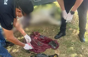 Corpo é encontrado no Rio Igaraçu, em Parnaíba, após buscas dos bombeiros (Foto: Divulgação/Corpo de Bombeiros)