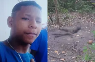 Corpo encontrado na zona Sul de Teresina é de adolescente desaparecido, diz DHPP (Foto: Reprodução)