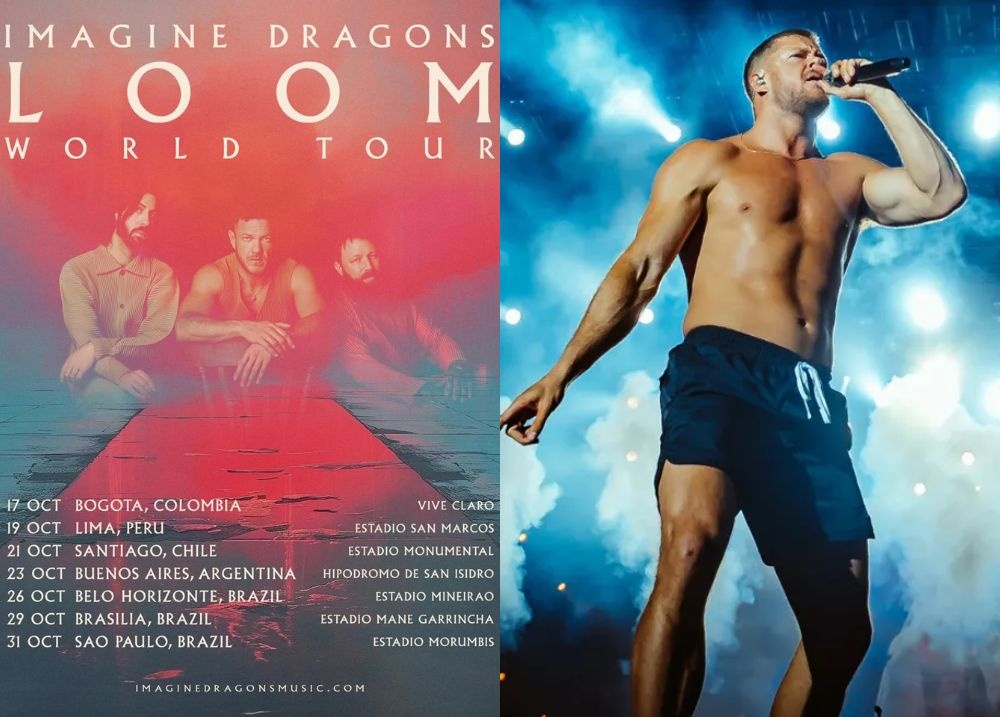 De volta! Imagine Dragon anuncia 3 grandes shows no Brasil durante turnê