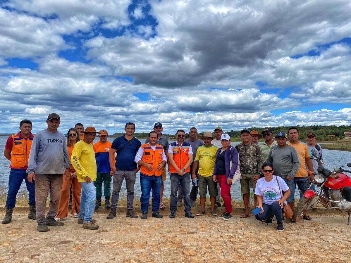 Defesa Civil do Piauí inicia o mapeamento de áreas no entorno da Barragem de Corredores, em Campo Maior