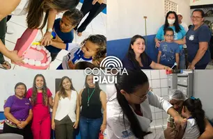 Demerval Lobão encerra 1º semestre do programa Saúde na Escola (Foto: Reprodução)