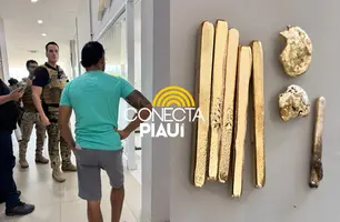 Dono de loja alvo da operação ‘Ouro Sujo’ receptou ouro roubado em Teresina (Foto: Divulgação/SSP-PI)