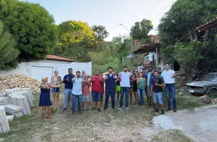 Em 5 dias, Eduardo Draga Alana viabiliza calçamento na Vila Concórdia (Foto: Reprodução)