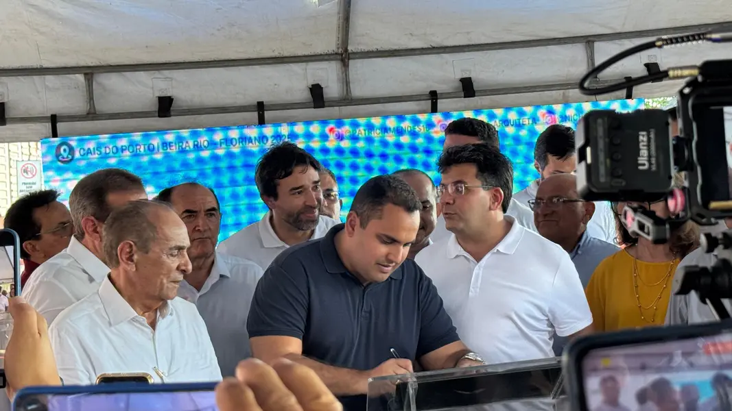 Em Floriano, Rafael Fonteles anuncia reforma e ampliação do cais da cidade